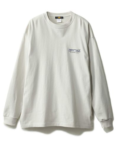 ユニセックス ベーシックロンＴ ライトグレー