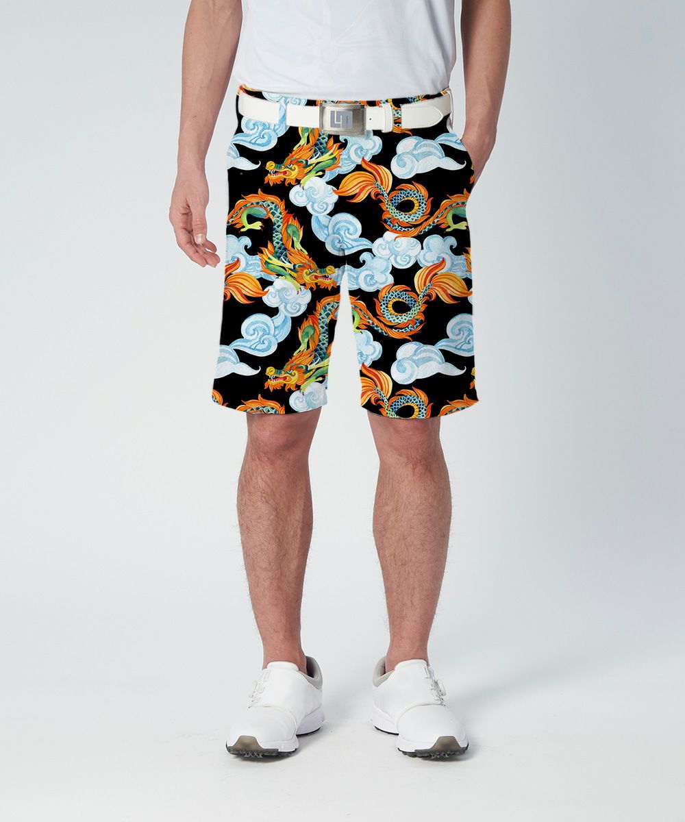 LÝFT × WIND AND SEA Sweat Shorts - Black