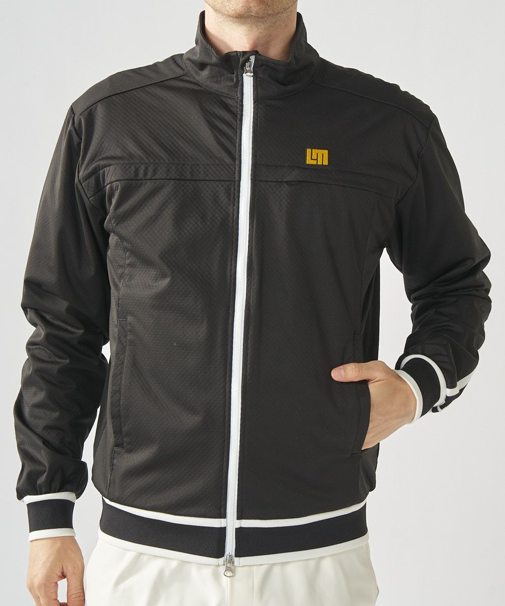メンズ 4WAYライトボンディングブルゾン ブラック | LOUDMOUTH JAPAN