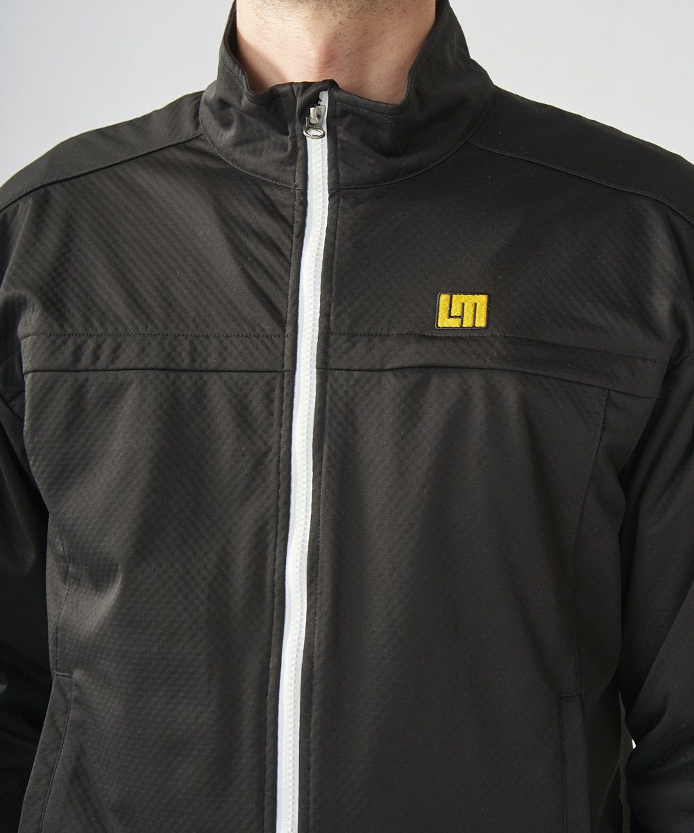 メンズ 4WAYライトボンディングブルゾン ブラック | LOUDMOUTH JAPAN