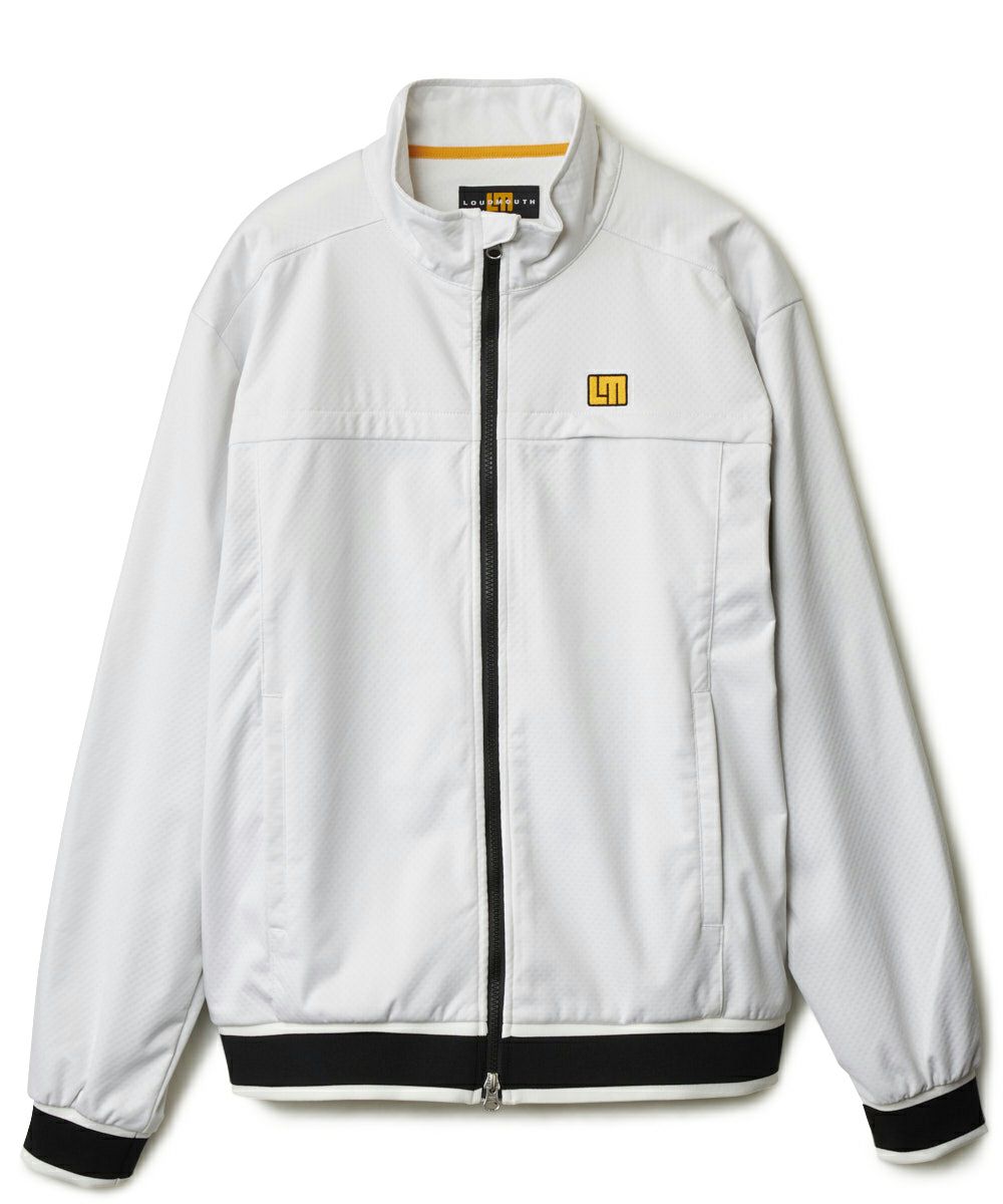 メンズ 4WAYライトボンディングブルゾン ホワイト | LOUDMOUTH JAPAN