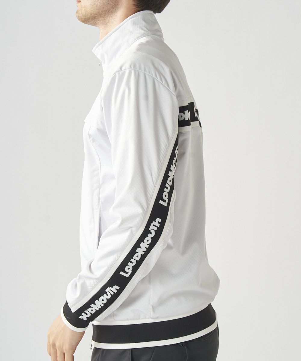 メンズ 4WAYライトボンディングブルゾン ホワイト | LOUDMOUTH JAPAN