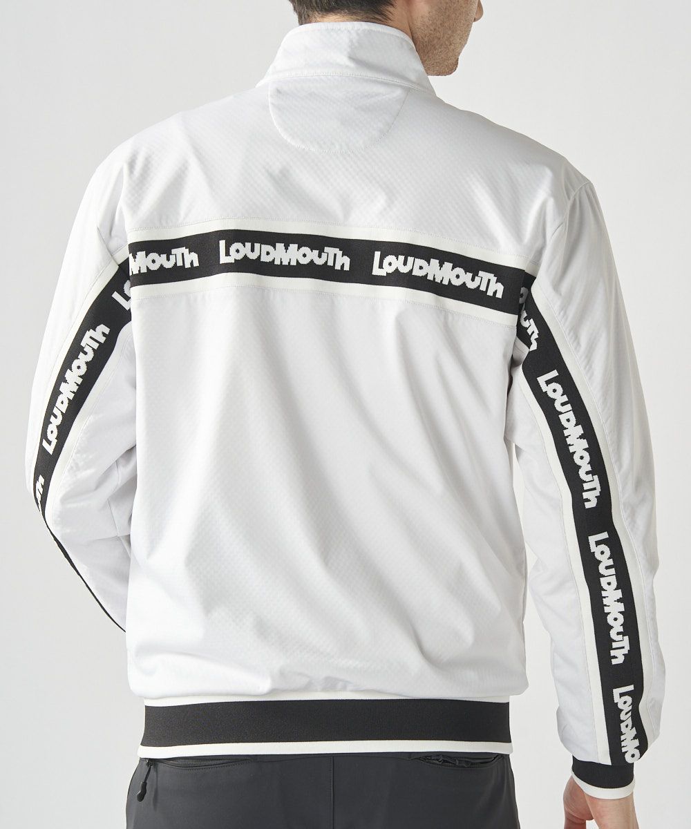 LOUDMOUTH メンズジャケット Lサイズ ホワイト メンズ 4WAYライトボンディングブルゾン ホワイト | LOUDMOUTH JAPAN