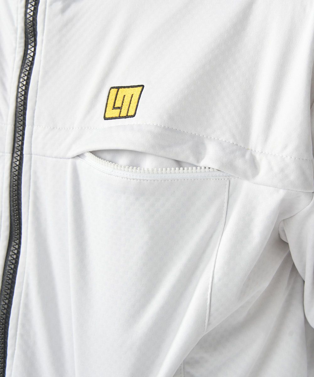 メンズ 4WAYライトボンディングブルゾン ホワイト | LOUDMOUTH JAPAN