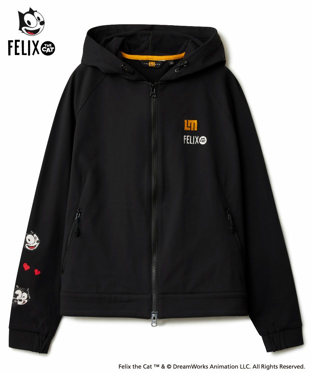 レディース LOUDMOUTH×FELIX コラボ ストレッチ裏起毛ブルゾン