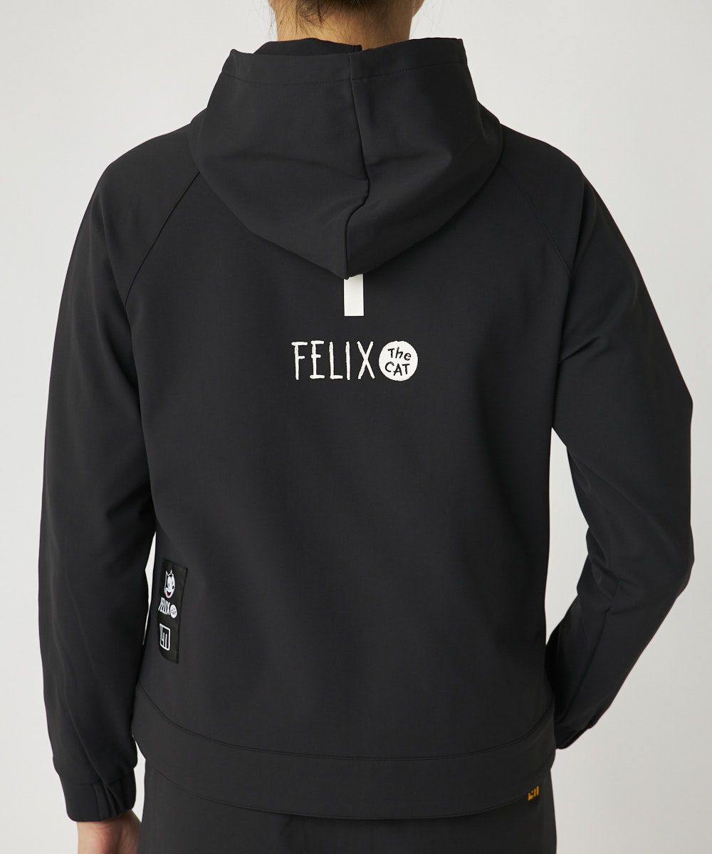 レディース LOUDMOUTH×FELIX コラボ ストレッチ裏起毛ブルゾン