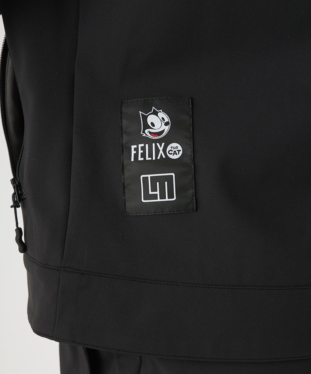 レディース LOUDMOUTH×FELIX コラボ ストレッチ裏起毛ブルゾン