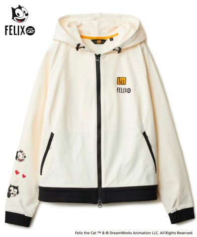 LOUDMOUTH×FELIX コラボ ストレッチ裏起毛ブルゾン レディース LOUDMOUTH×FELIX コラボ ストレッチ裏起毛ブルゾン