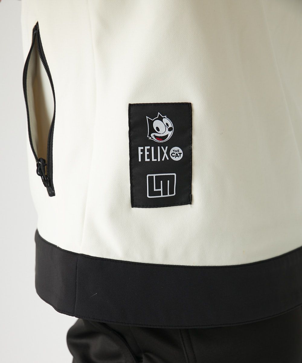 LOUDMOUTH×FELIX コラボ ストレッチ裏起毛ブルゾン LOUDMOUTH×FELIX コラボ ストレッチ裏起毛ブルゾン