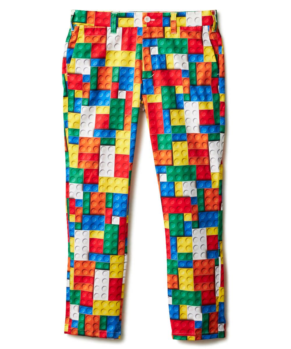 メンズ 柄ロングパンツ Block Rush/ブロックラッシュ | LOUDMOUTH JAPAN