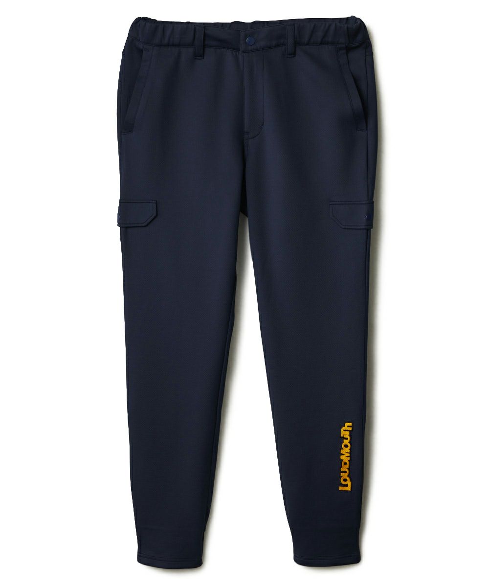 XL相当 現行品✨パーリーゲイツ 腰ロゴ ジョガーパンツ ダンボールニット 紺6 美品 XL相当◎パーリーゲイツ 腰ロゴ PG ダンボールニット 現行品