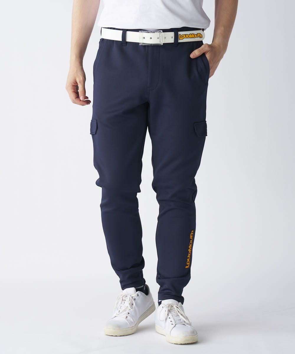 メンズ ダンボールニット ジョガーパンツ ネイビー | LOUDMOUTH JAPAN