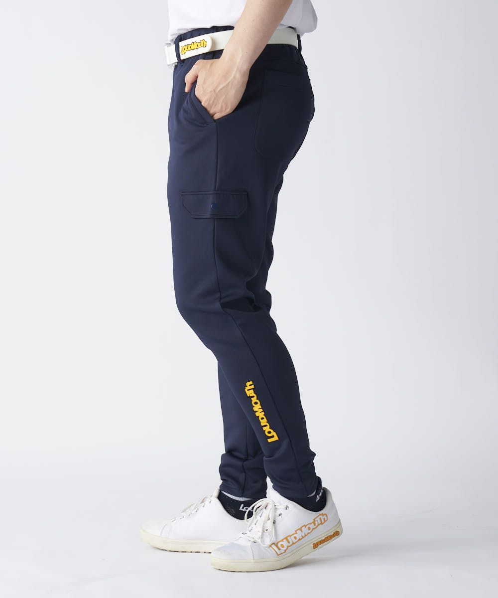 メンズ ダンボールニット ジョガーパンツ ネイビー | LOUDMOUTH JAPAN