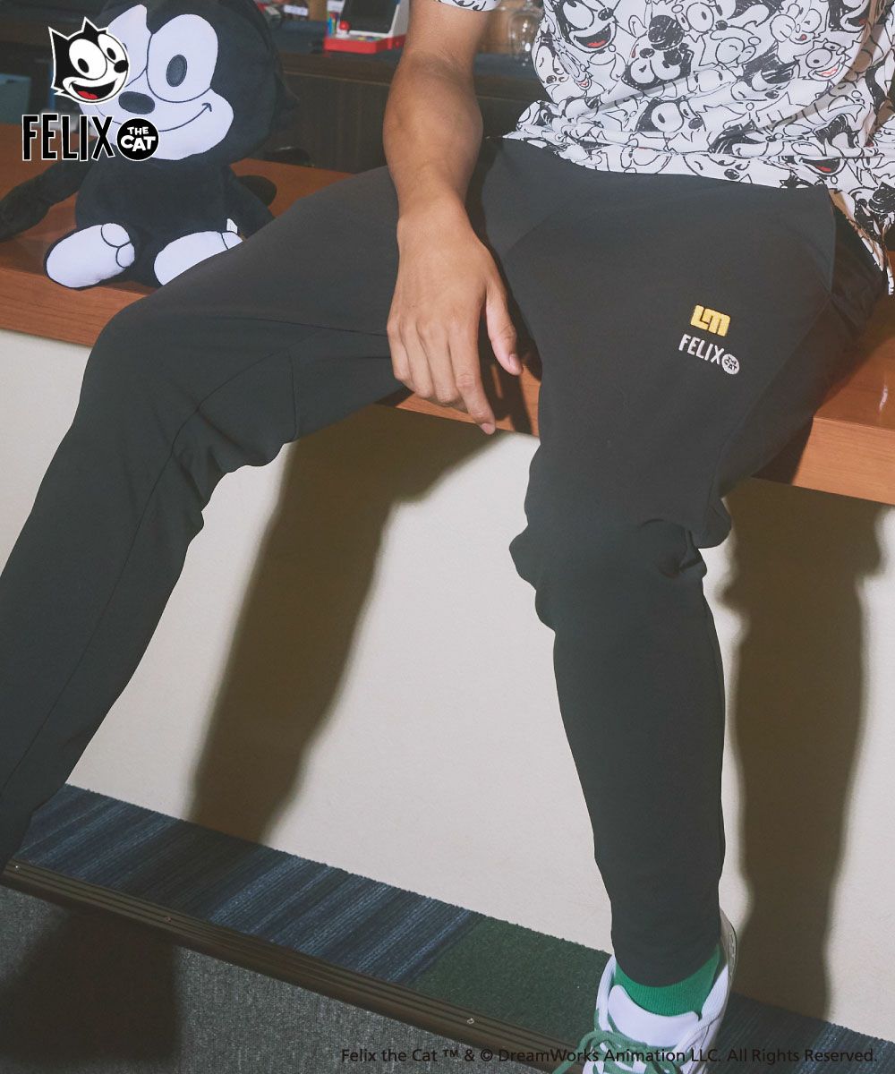 LOUDMOUTH×FELIX コラボ ストレッチ裏起毛ブルゾン レディース LOUDMOUTH×FELIX コラボ ストレッチ裏起毛ブルゾン