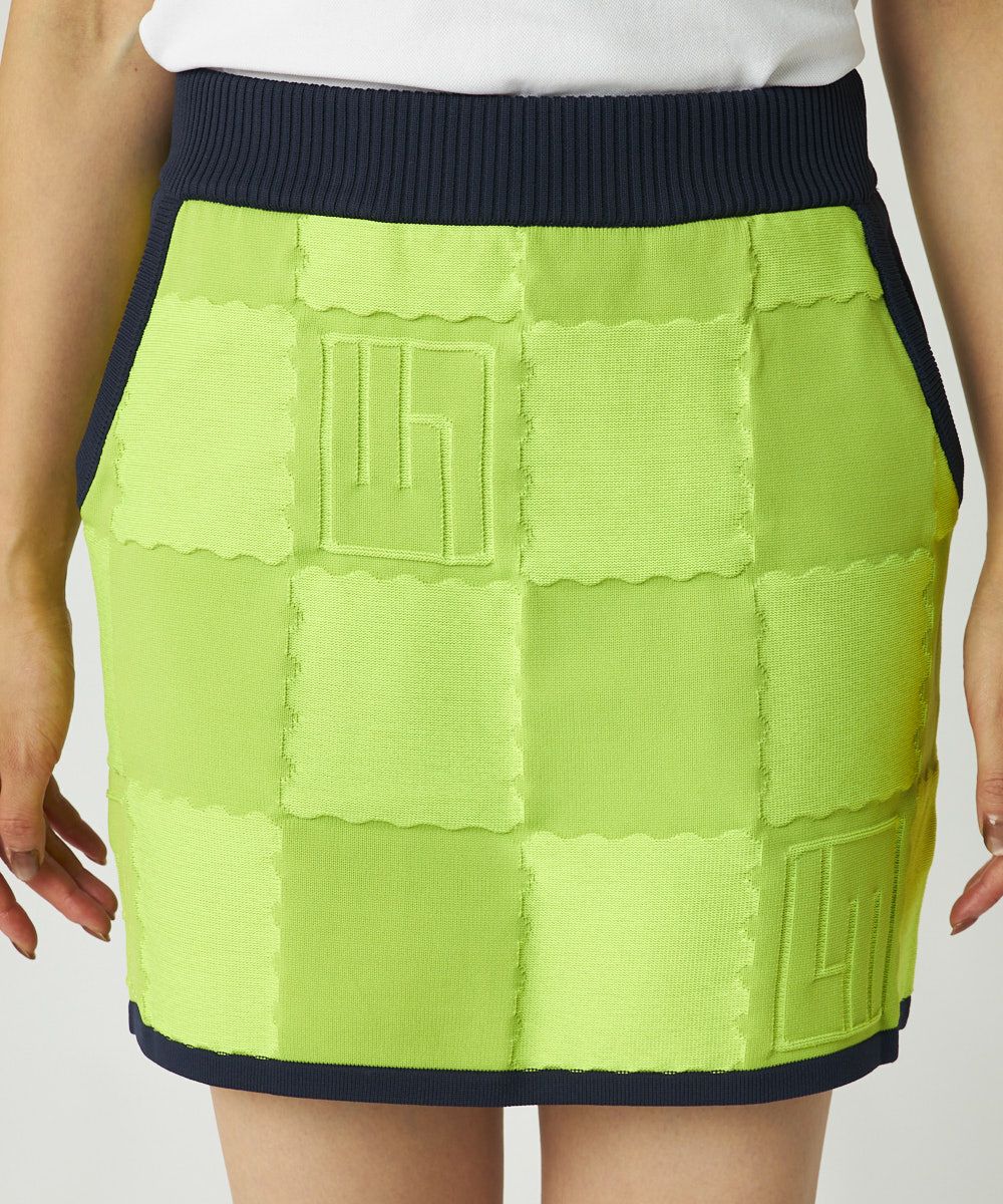 レディース 蓄熱ニットスカート ライトグリーン | LOUDMOUTH JAPAN