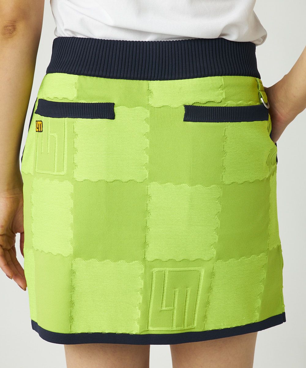 レディース 蓄熱ニットスカート ライトグリーン | LOUDMOUTH JAPAN