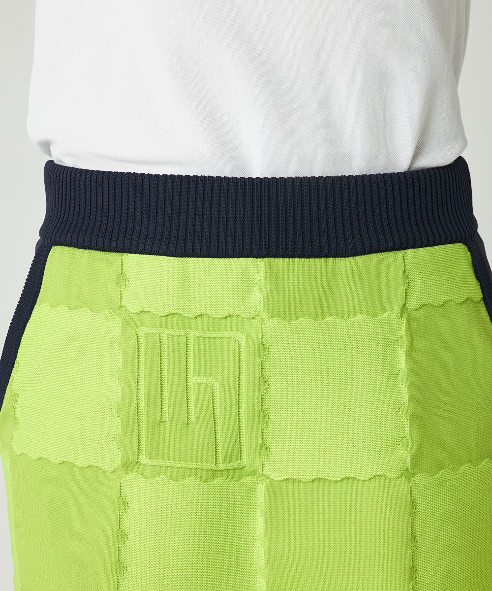 giugiu ニット　スカート　グリーン giugiu ニット スカート グリーン