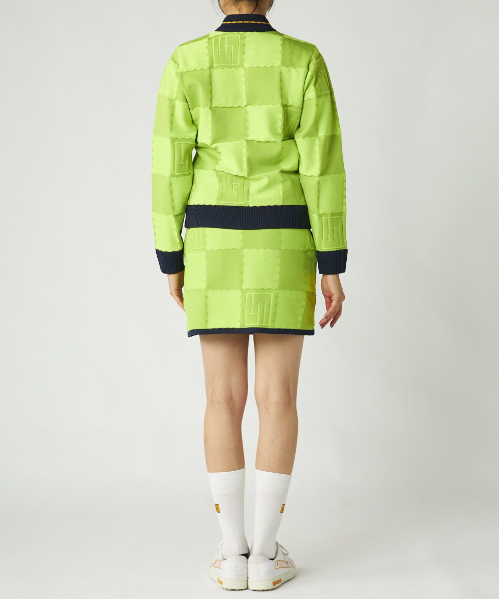 レディース 蓄熱ニットスカート ライトグリーン | LOUDMOUTH JAPAN