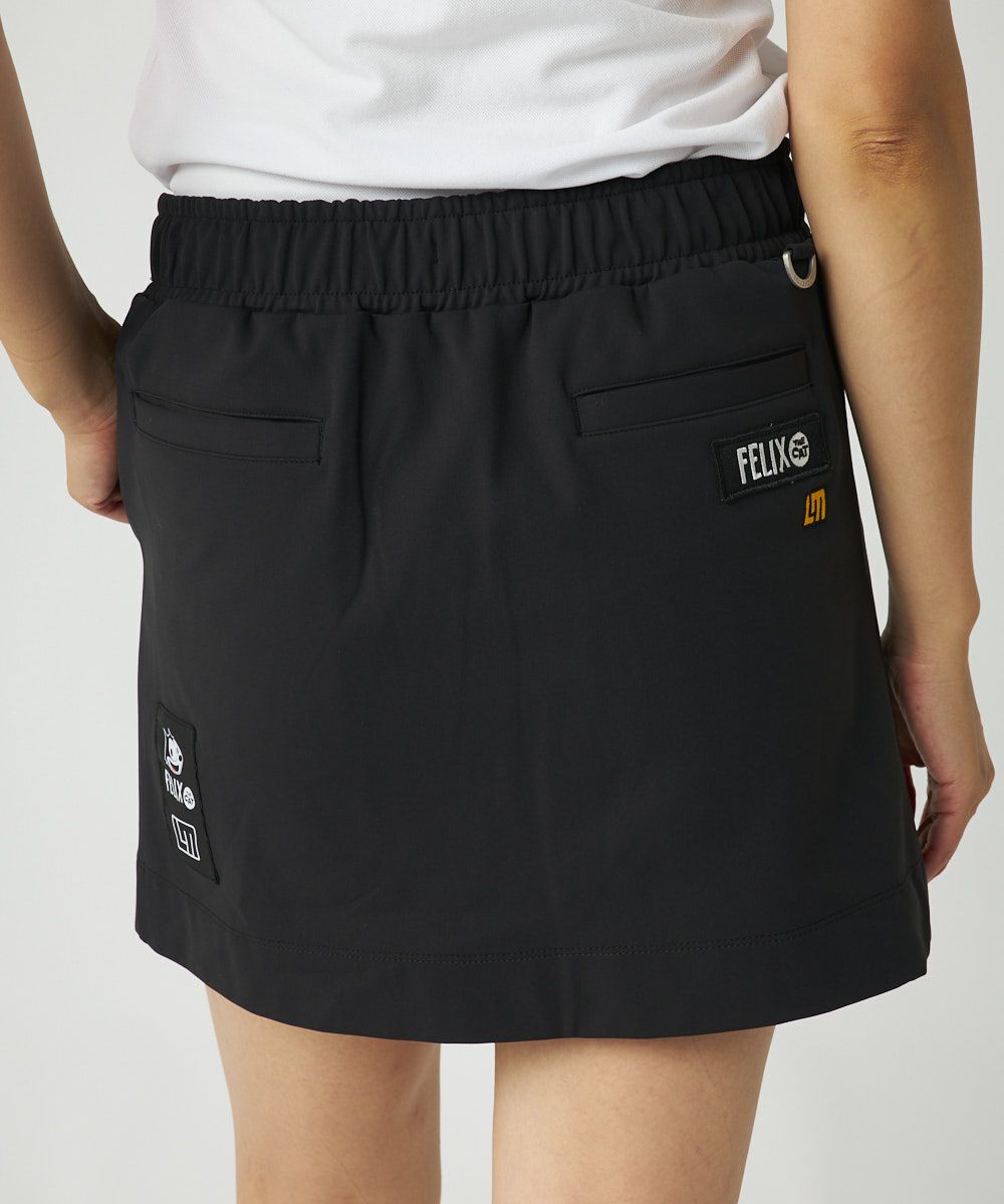 レディース LOUDMOUTH×FELIX コラボ ストレッチ裏起毛スカート