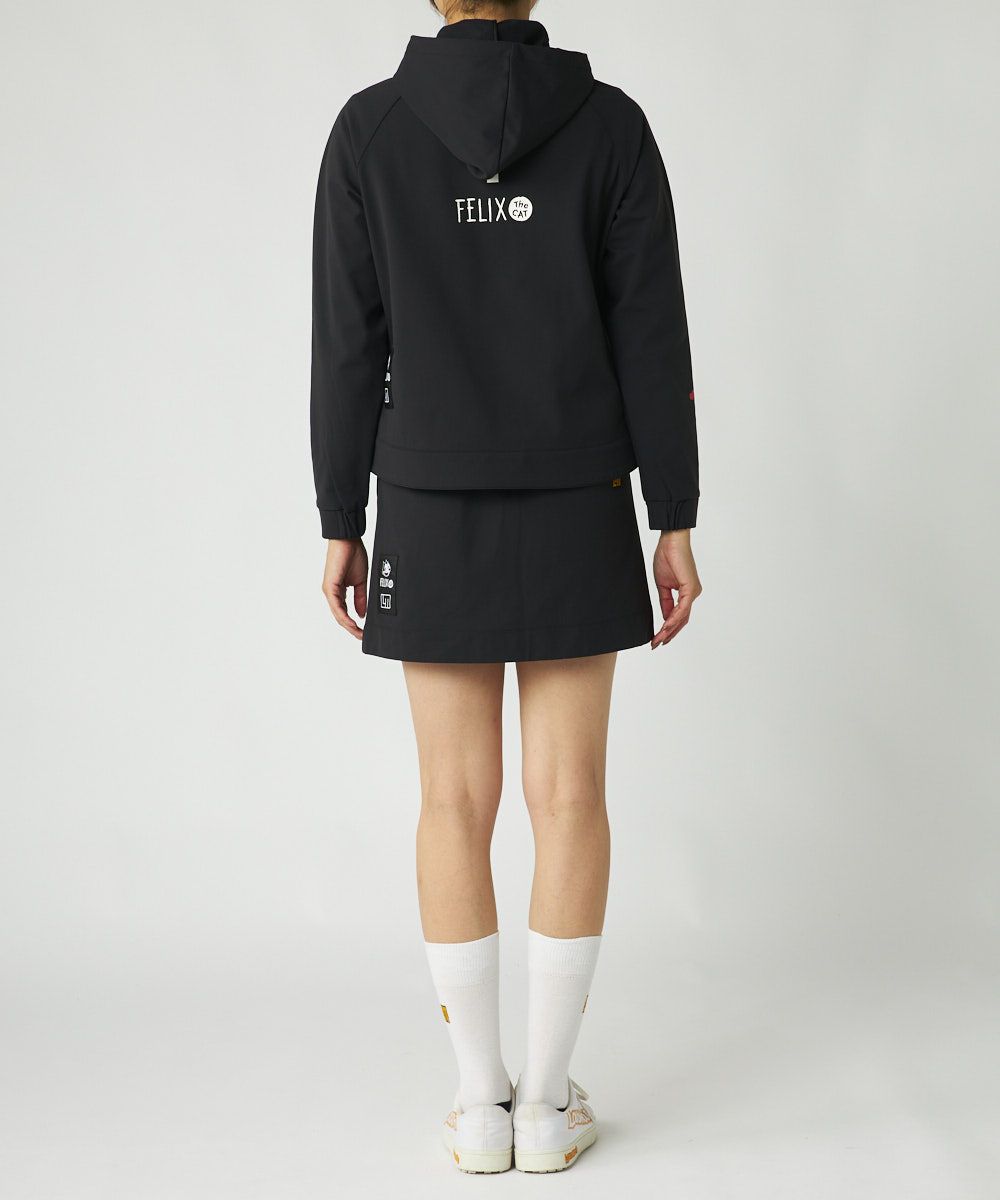 レディース LOUDMOUTH×FELIX コラボ ストレッチ裏起毛スカート