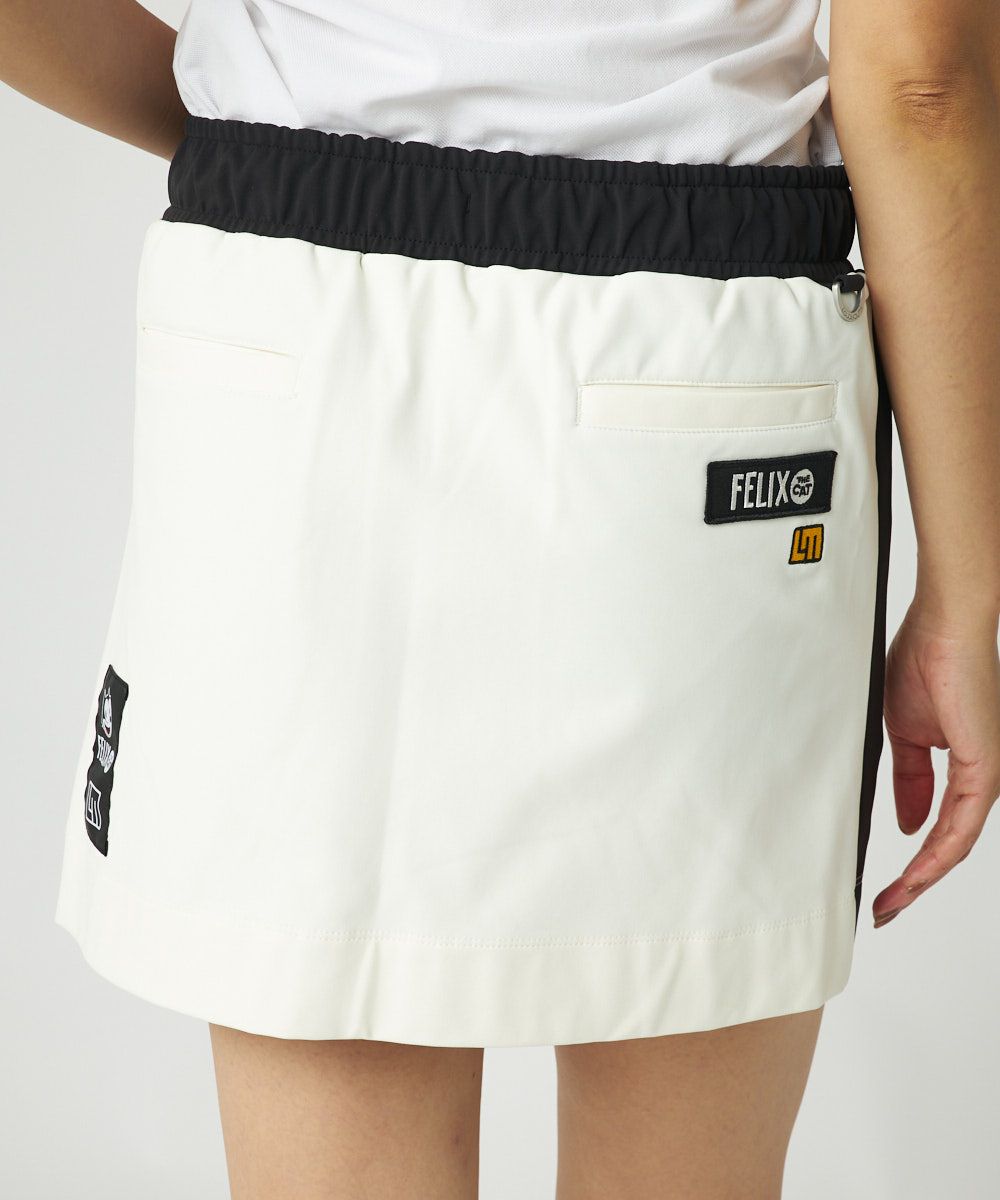 レディース LOUDMOUTH×FELIX コラボ ストレッチ裏起毛スカート