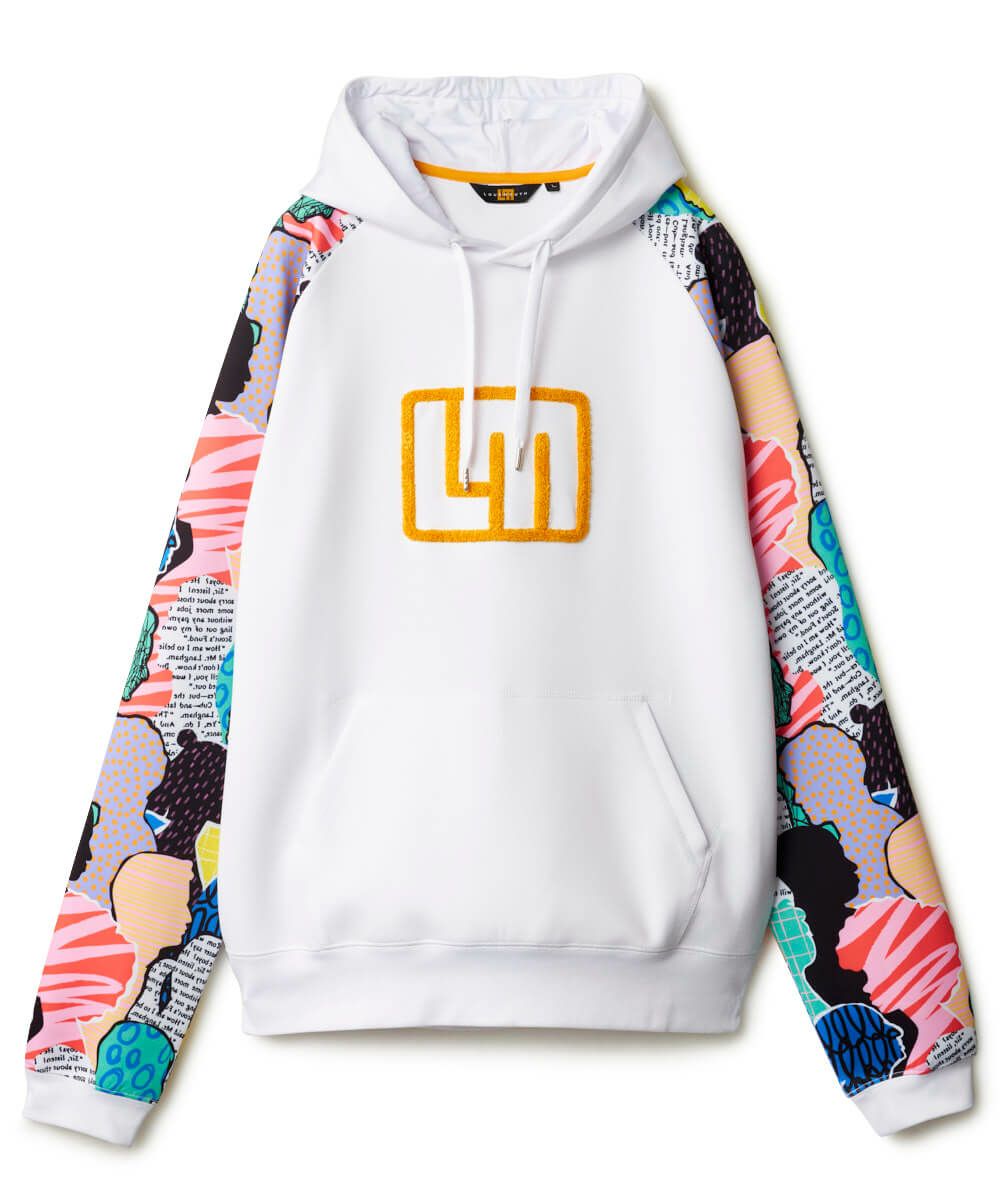 メンズ ダンボールニットフーディ ホワイト/ Loud Harmony/ラウド