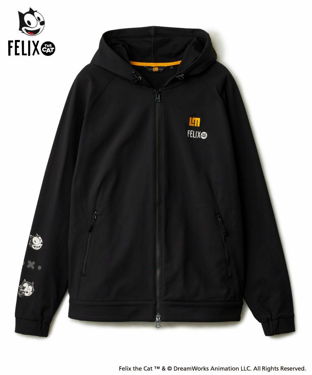 レディース LOUDMOUTH×FELIX コラボ ストレッチ裏起毛ブルゾン