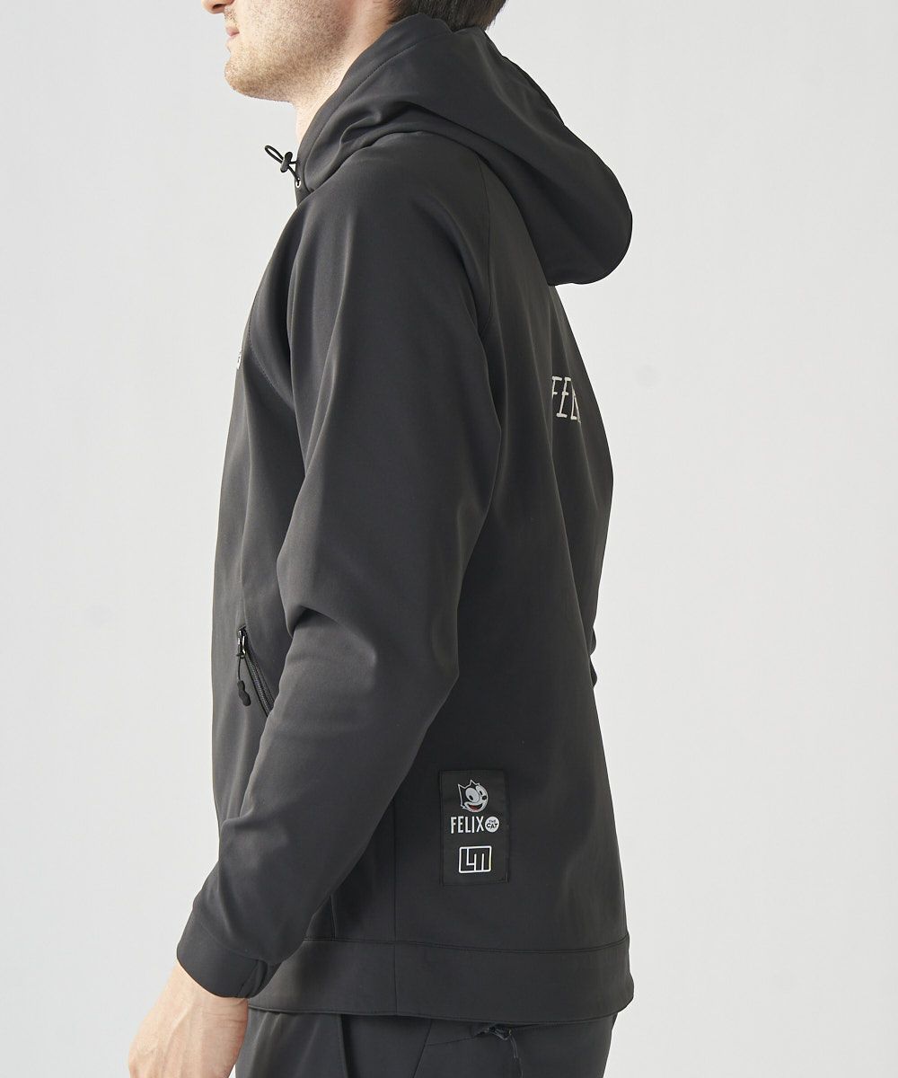 LOUDMOUTH×FELIX コラボ ストレッチ裏起毛ブルゾン レディース LOUDMOUTH×FELIX コラボ ストレッチ裏起毛ブルゾン