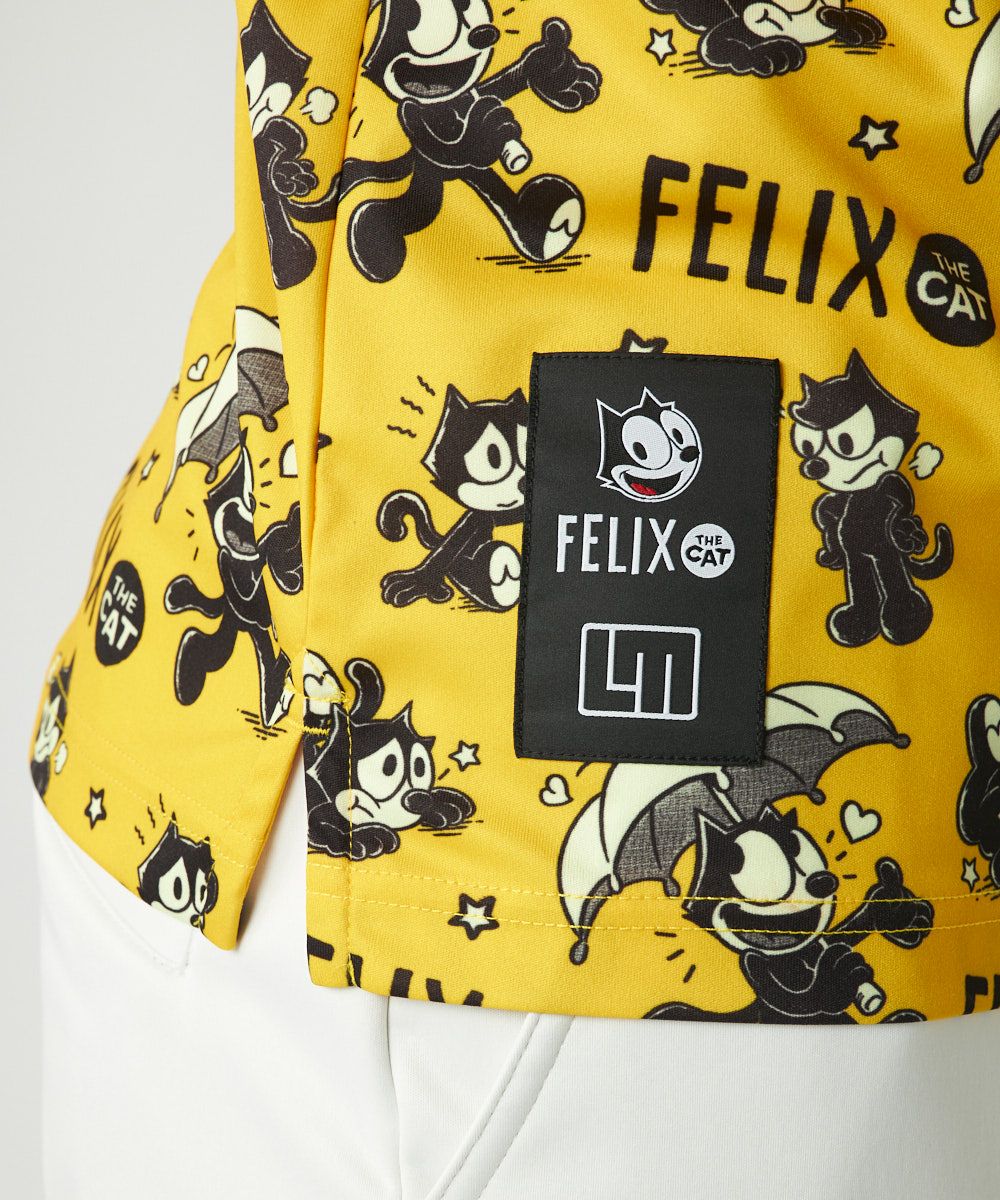 メンズ LOUDMOUTH×FELIX コラボ柄半袖シャツ オレンジ | LOUDMOUTH JAPAN