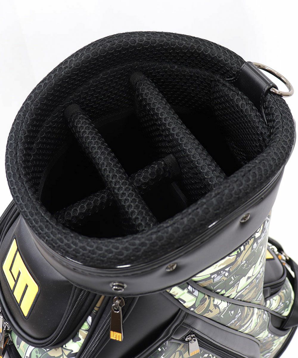 キャディバッグ 9型 Tags Camo/タグスカモ | LOUDMOUTH JAPAN